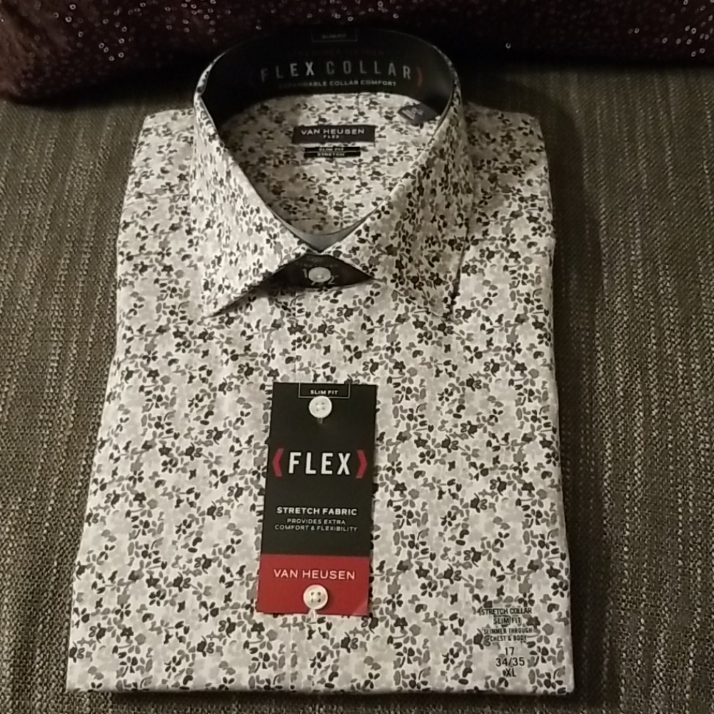 VAN HEUSEN FLEX Slim Fit XL shirt